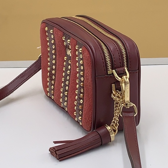 MICHAEL KORS SMALL MIXED - MEDIA CAMERA BAG - Picture 4 of 16